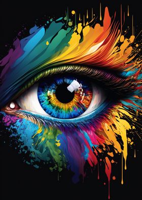 Colorful Eye