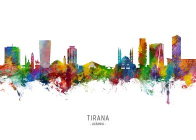 Tirana Skyline Albania