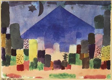 der niesen by Paul Klee