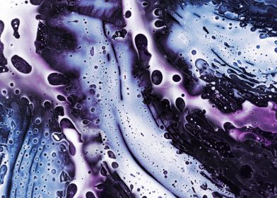 Dark purple drops