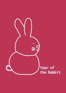 Year of the Rabbit White