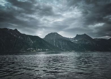 Norway Fjord Mountains 