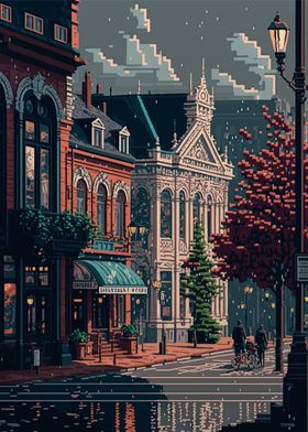 Turku Pixel art