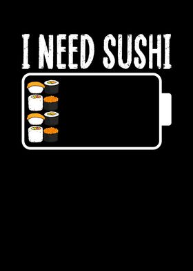 Sushi low battery