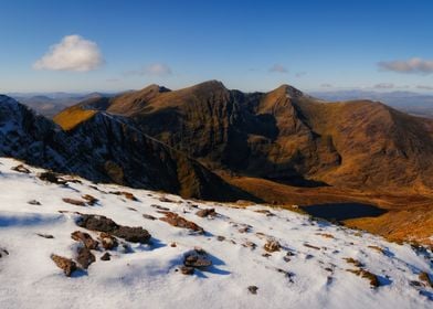 Scenic mountains