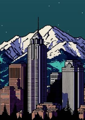 Denver Pixel art