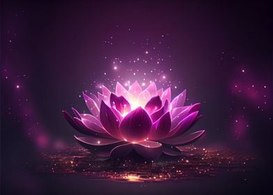 Magic Lotus Flower