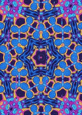 Blue Kaleidoscope 1