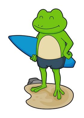 Frog Surfer Surfboard