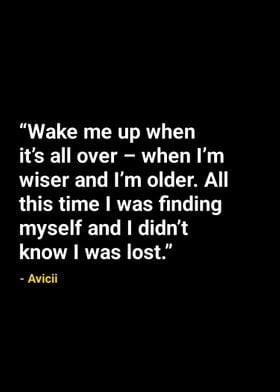 Avicii quotes 