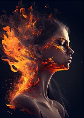 Beauty in flames
