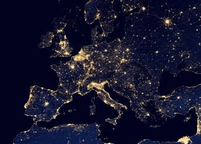 Europe From Space