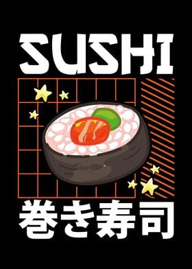 Sushi aesthetic style