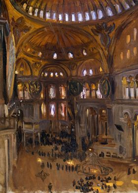 Santa Sofia 1891 by John