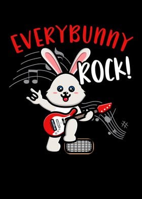 Everybunny Rock Rabbit