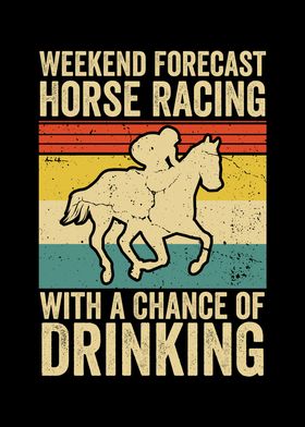 Vintage Horse Racing Shirt