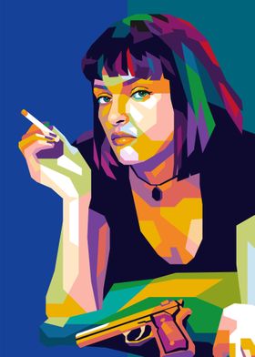 Mia Wallace Pulp Fiction