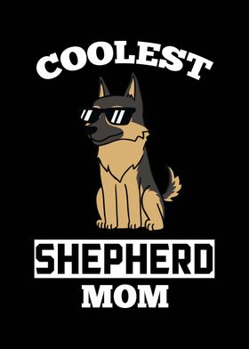 German Shepherd Mom 