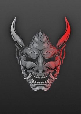 ONI HANNYA JAPANESE MASK