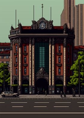 Kaiserslautern Pixel art