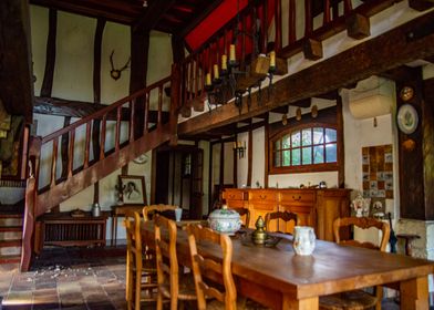 Dining room and stairs