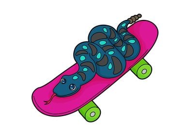 Snake Skater Skateboard