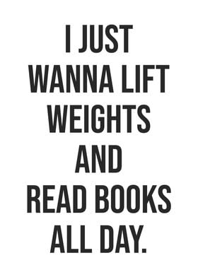 Lift Weights Read Books