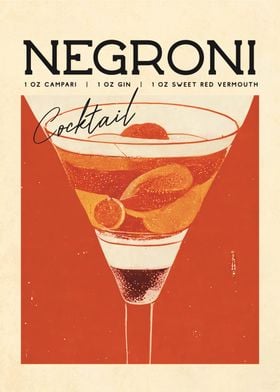 Orange Negroni Classic