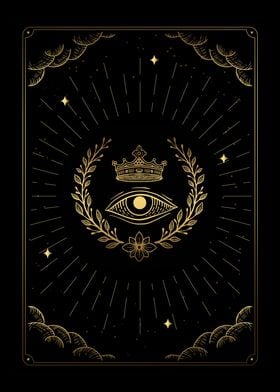 Tarot Eye of the King