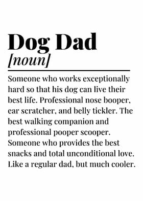 Dog dad definition