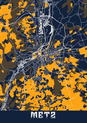 Metz City Map