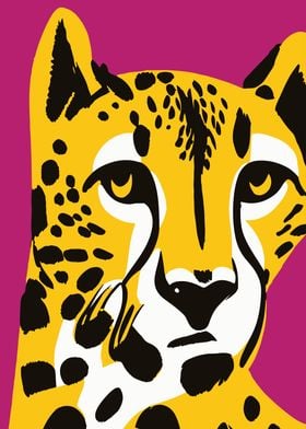 Curious Jungle Cat Poster