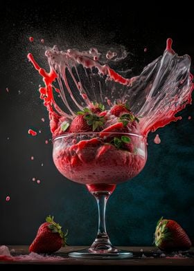 Strawberry Daiquiri Drink