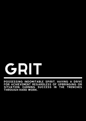 Grit Definition