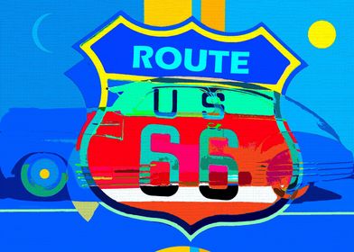The colors of Route 66