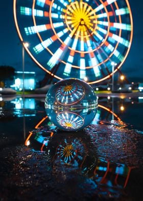 Lensball and Ferris Wheel