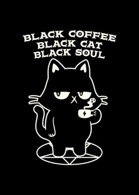 Black Coffee Black Cat