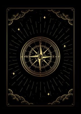 Tarot Star compass