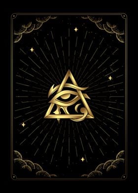 Tarot the Horus triangle