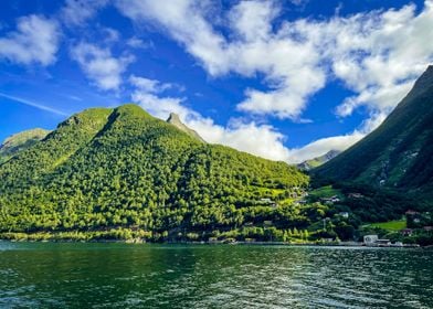 Norway Trandal Fjord Hill