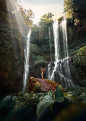 Sekumpul waterfall Bali