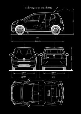 Volkswagen up scaled 2019