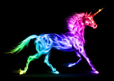 Digital art of unicorn