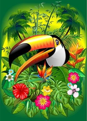 Toucan in the Jungle