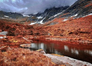 Norway Mountain River Hill