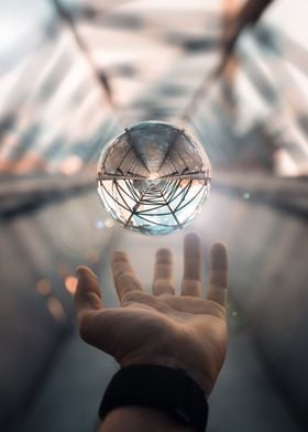 Floating Lensball