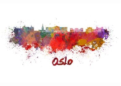 Oslo skyline