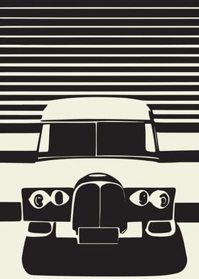 Minimalist London Taxi