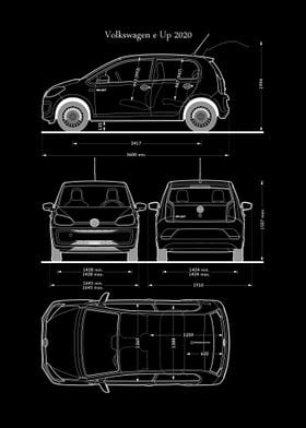 Volkswagen e Up 2020