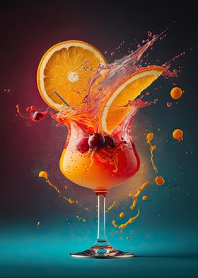 Orange Cranberry Cocktail